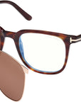 Clip-on FT5916-B 052 Dark Havana