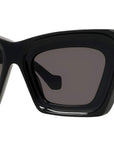 Anagram Black Cat Eye Sunglasses