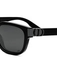 CD Icon S1I Black Geometric Sunglasses