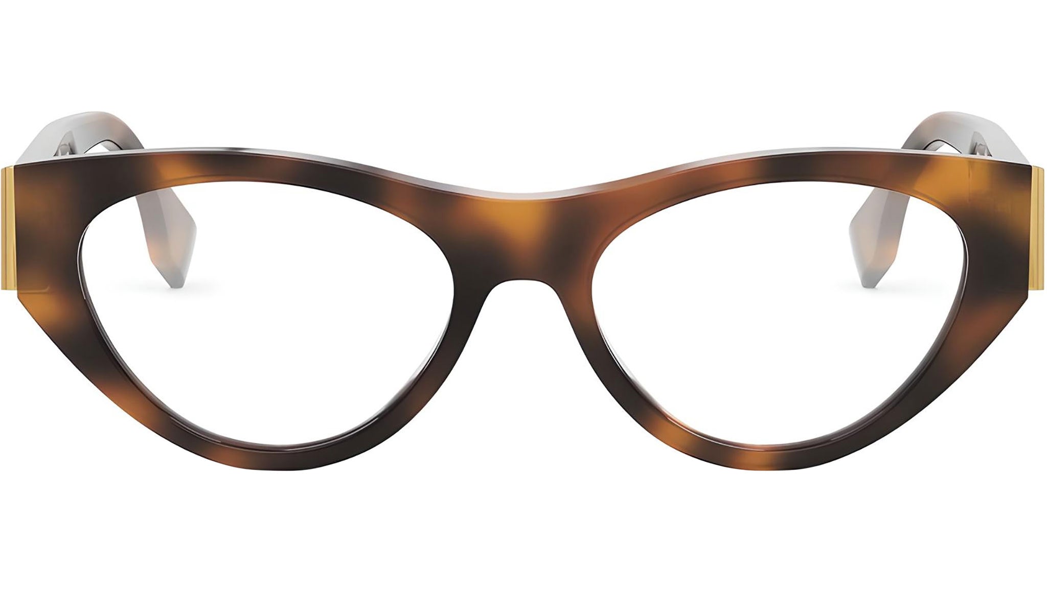 Fendi First Havana Cat Eye Eyeglasses