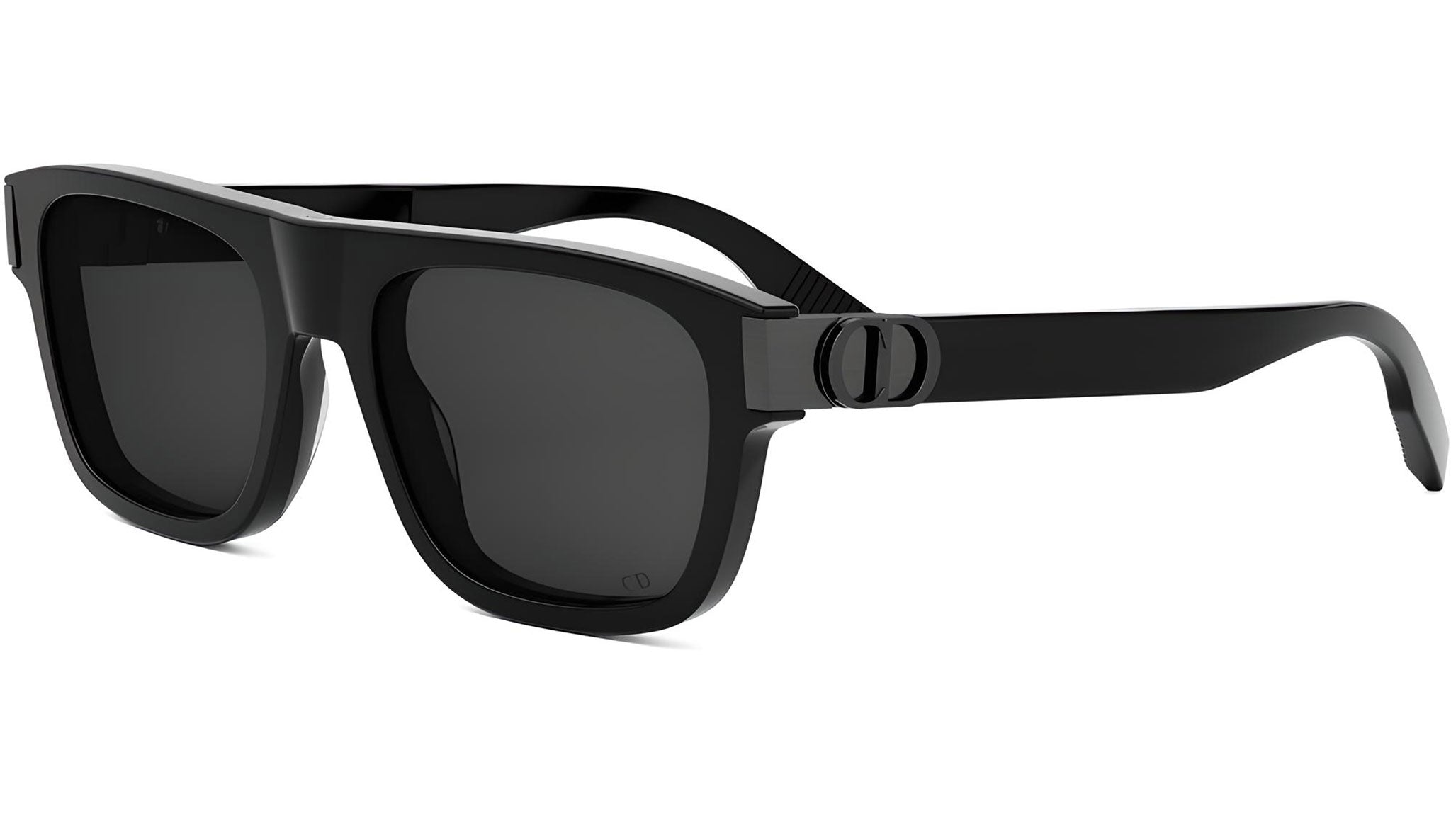 CD Icon S3I Black Square Sunglasses