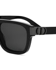 CD Icon S3I Black Square Sunglasses