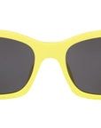 CELINE Monochroms Yellow Rectangular Sunglasses