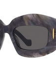 Anagram Grey Geometric Sunglasses