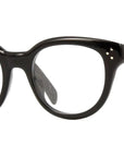 CELINE 3 Dots Black Round Eyeglasses