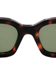 Signature Havana Rectangular Sunglasses