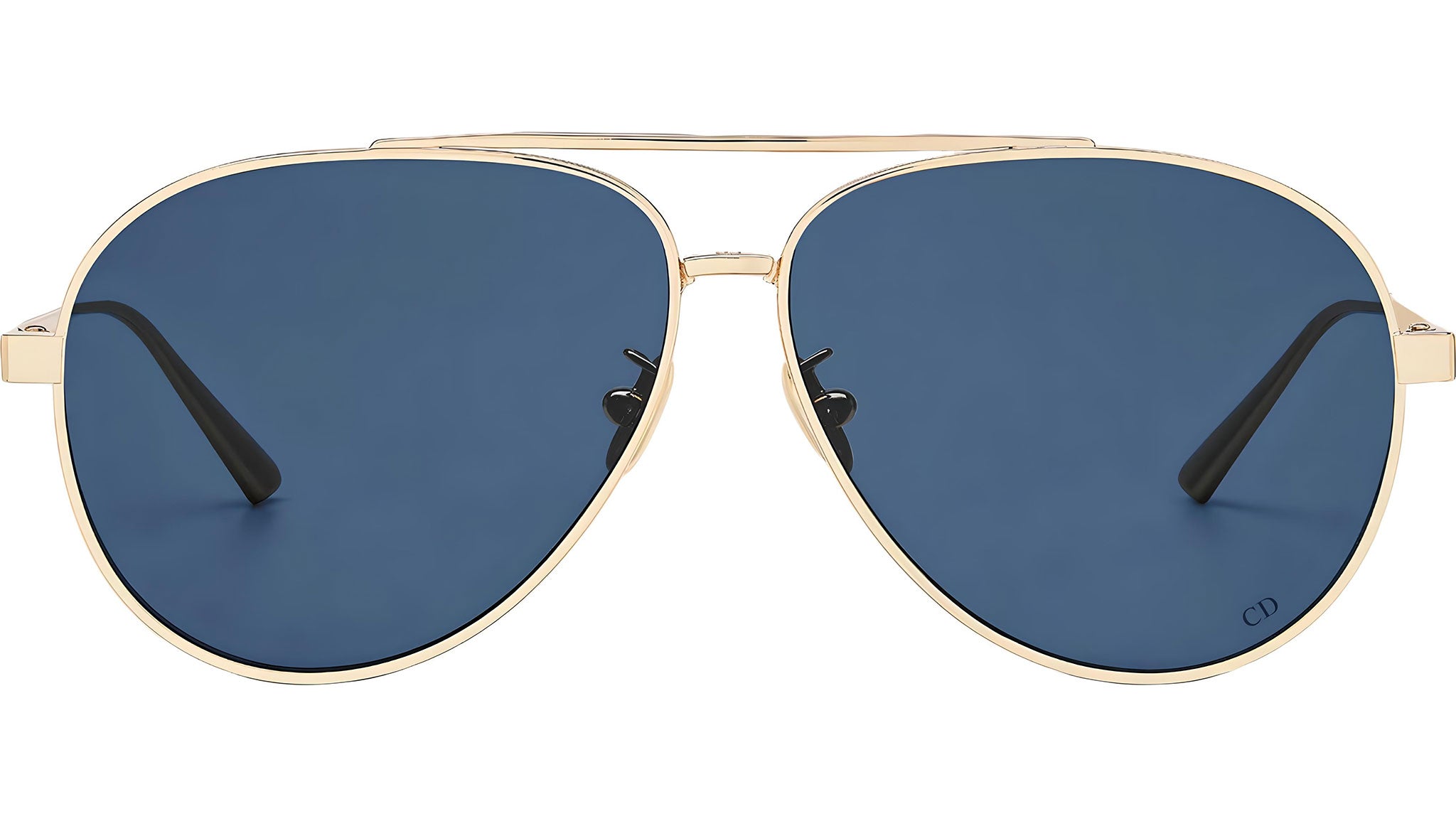 DiorCannage A1U Gold Pilot Sunglasses