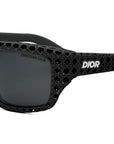 Dior3D S1I Matte Black Square Sunglasses