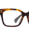 Boke Flower Havana Rectangular Eyeglasses