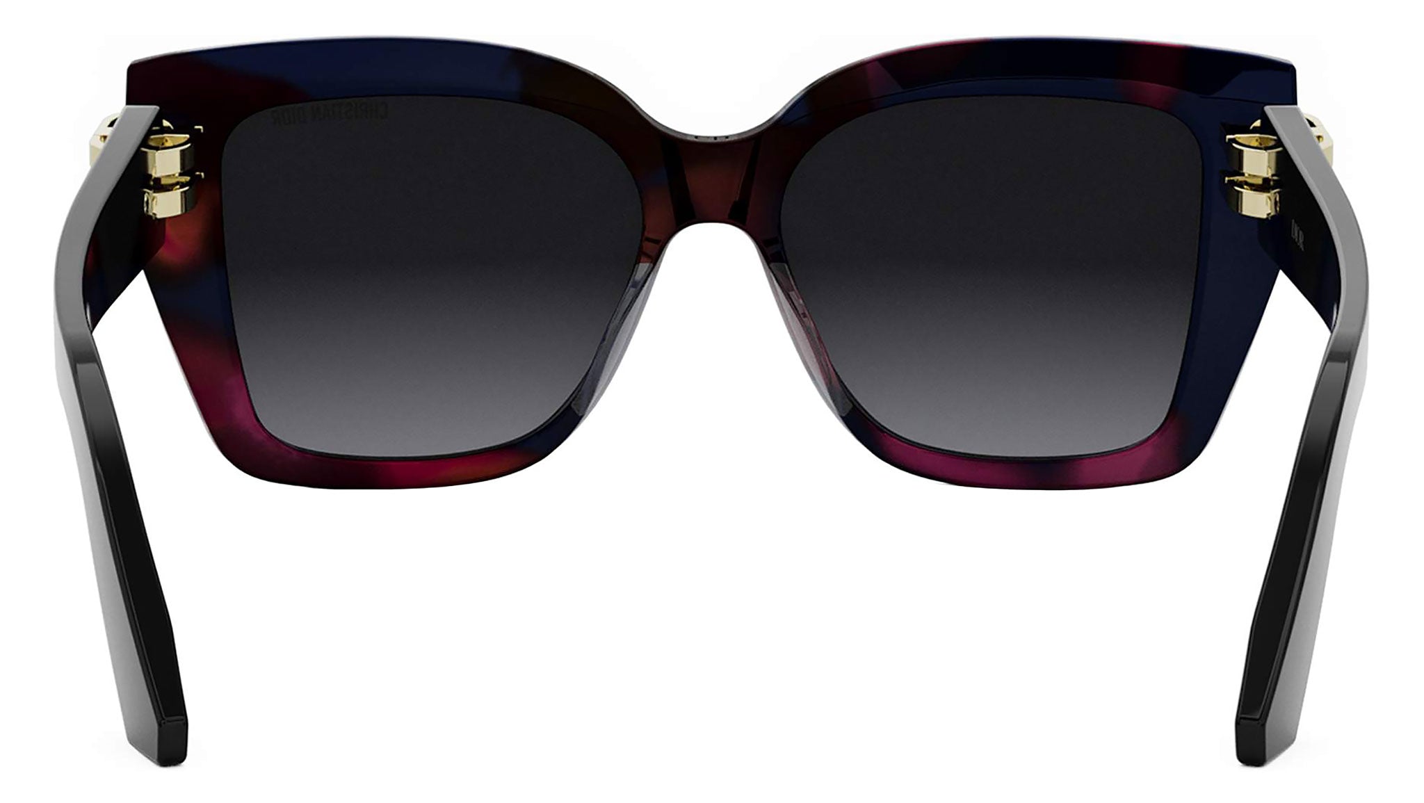 CDior S1I Red Havana Square Sunglasses