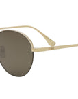 Fendi Travel Yellow Round Sunglasses