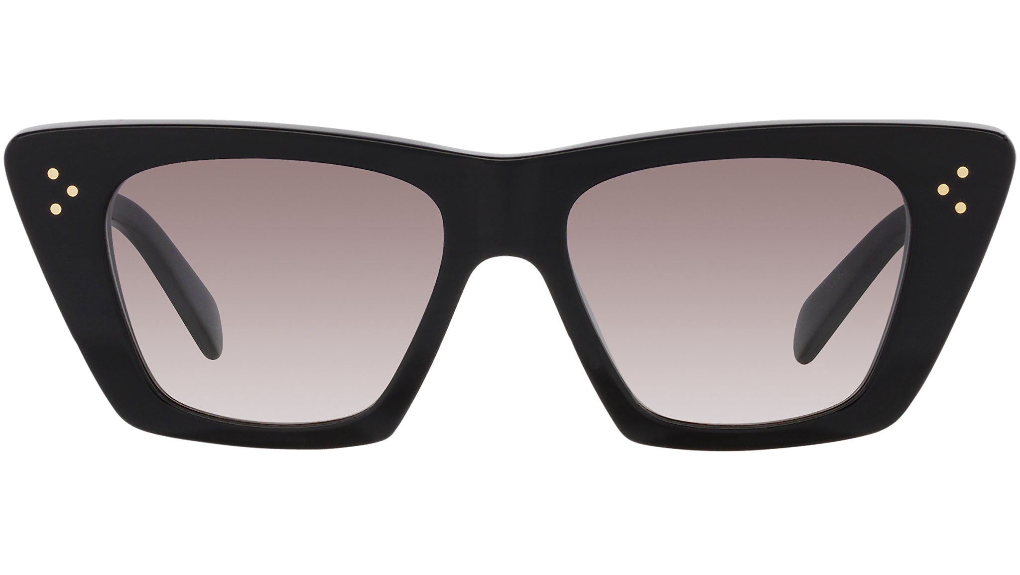 CELINE 3 Dots Black Cat Eye Sunglasses