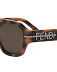 Fendigraphy Havana Square Sunglasses