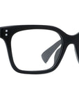 Boke Flower Black Rectangular Eyeglasses