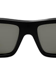 Signature Black Rectangular Sunglasses