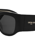 DiorNuit S1I Black Square Sunglasses