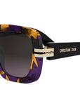 CDior S2I Coloured Havana Square Sunglasses