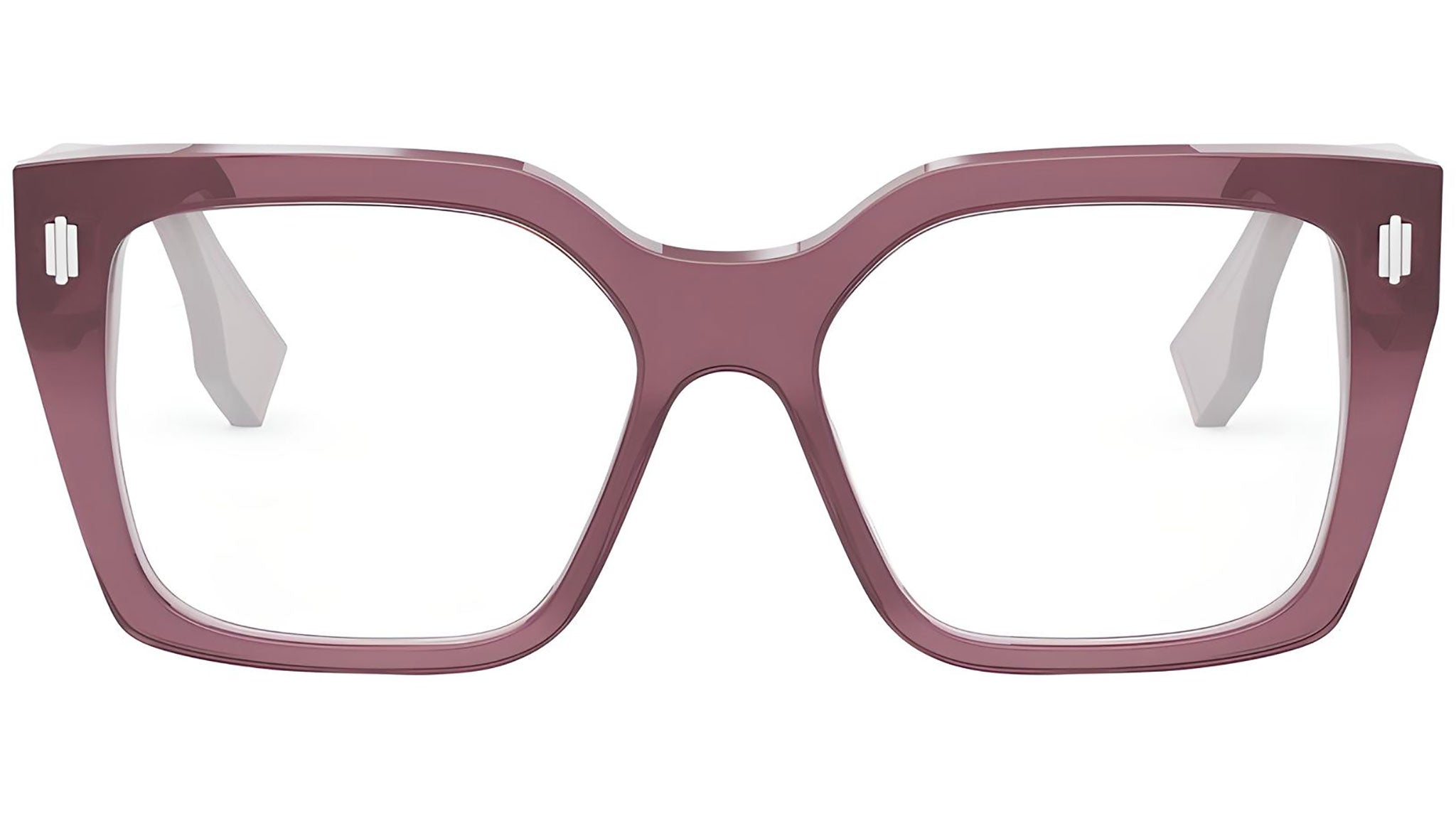 Fendi Roma Violet Square Eyeglasses