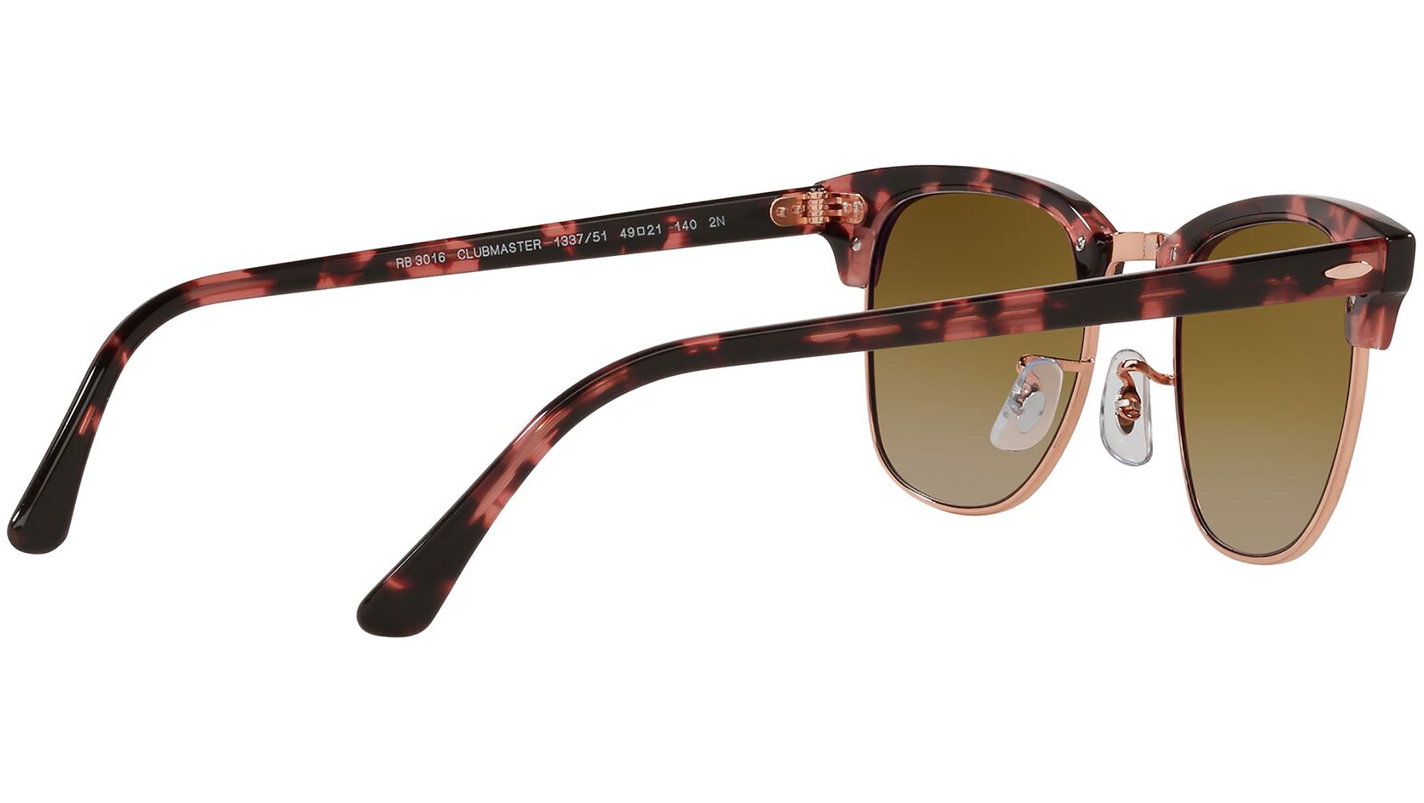 Clubmaster RB3016 133751 pink havana