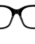 Boke Flower Black Square Eyeglasses