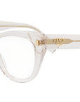 Fendi Roma Rose Round Eyeglasses