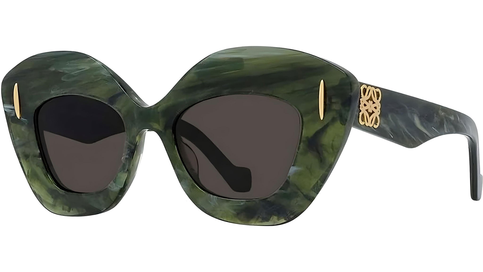 Anagram Green Cat Eye Sunglasses