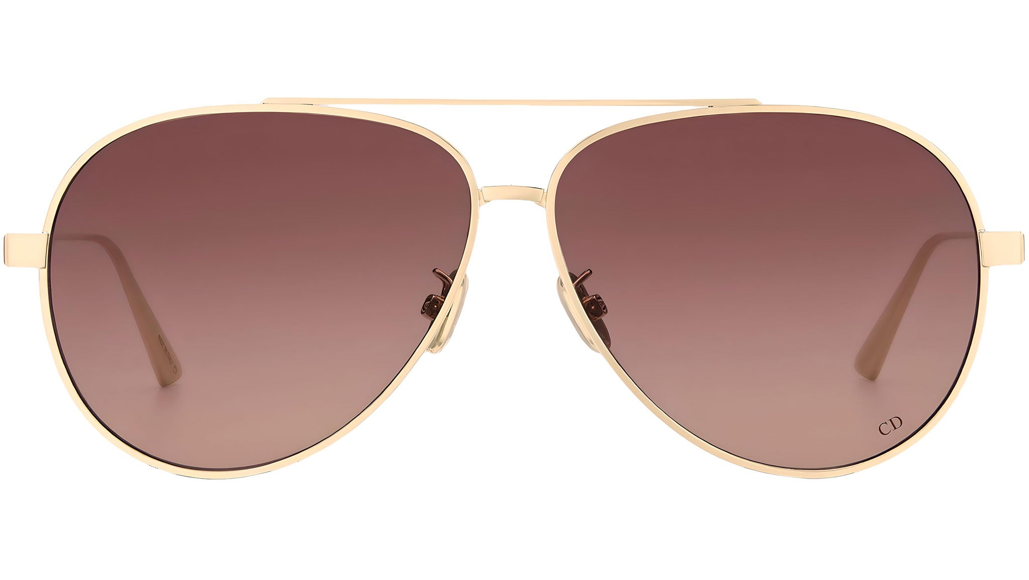 DiorCannage A1U Gold Pilot Sunglasses