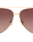 DiorCannage A1U Gold Pilot Sunglasses