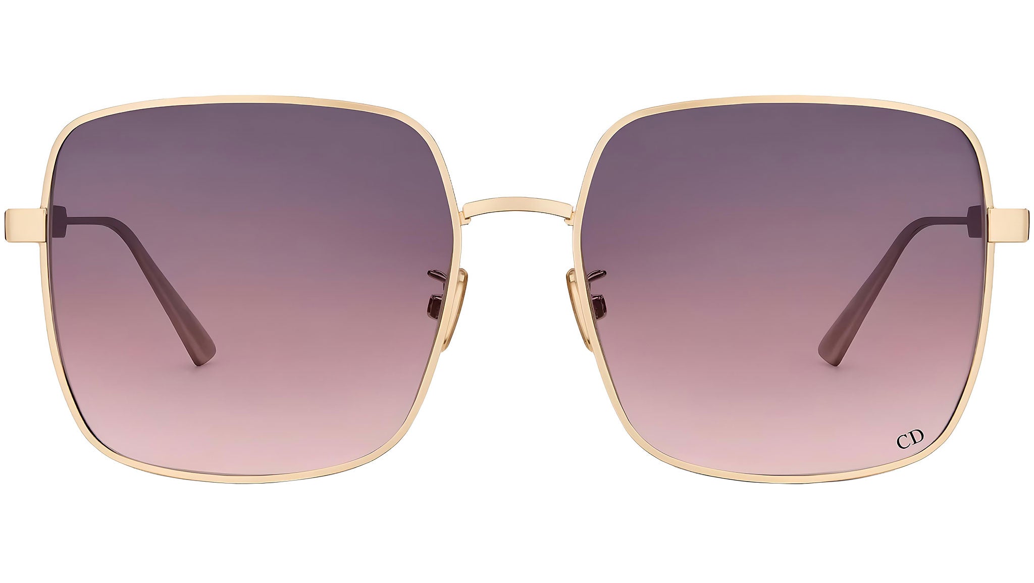 DiorCannage S1U Gold Square Sunglasses