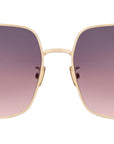 DiorCannage S1U Gold Square Sunglasses