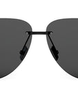 NeoDior A1U Black Pilot Sunglasses