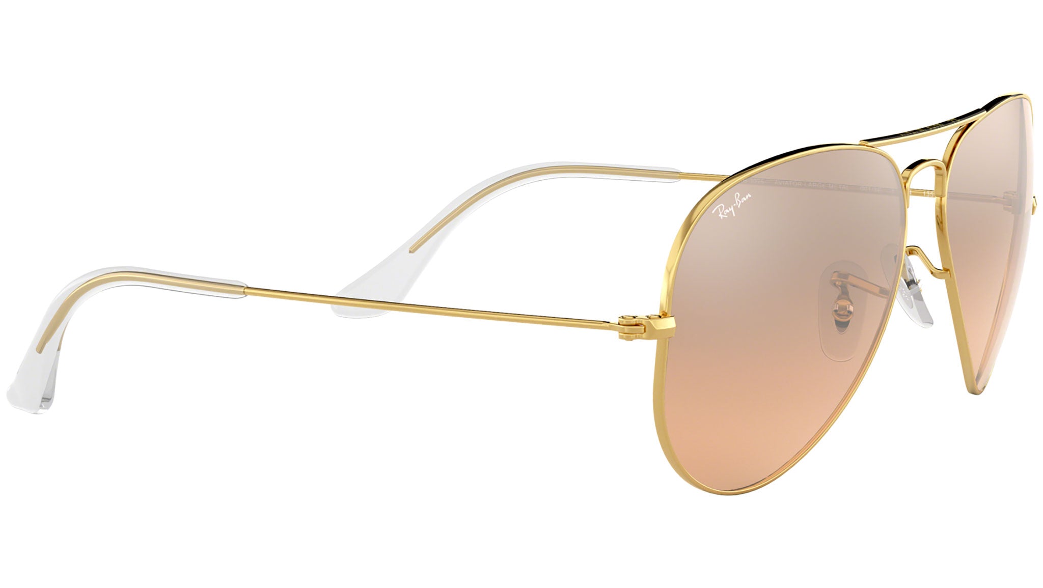 Aviator Gradient RB3025 001/3E Gold Silver