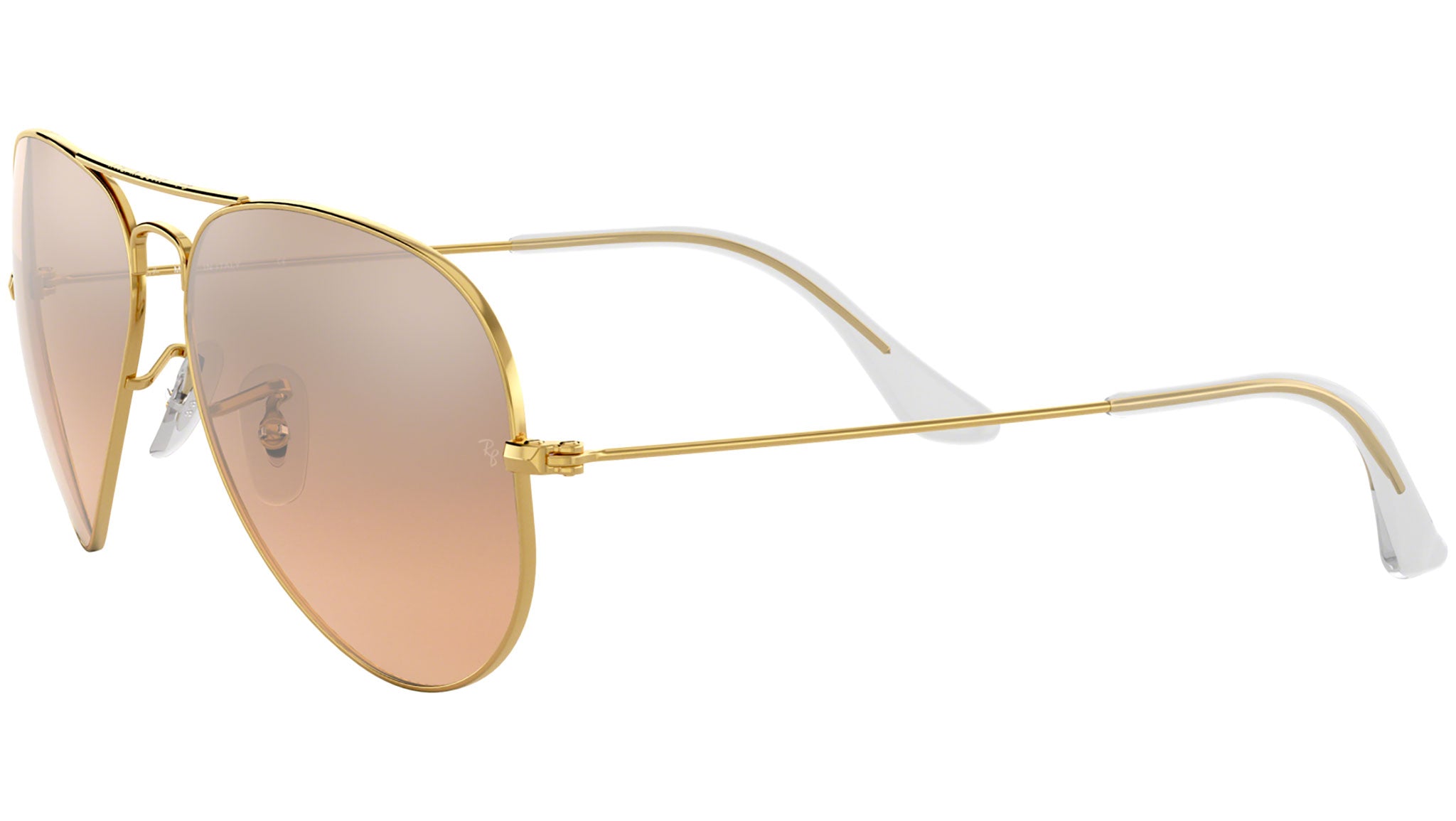 Aviator Gradient RB3025 001/3E Gold Silver