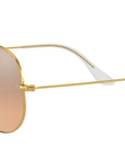 Aviator Gradient RB3025 001/3E Gold Silver