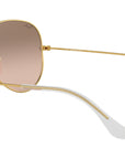 Aviator Gradient RB3025 001/3E Gold Silver