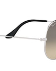 Aviator Gradient RB3025 003/32 Silver Grey