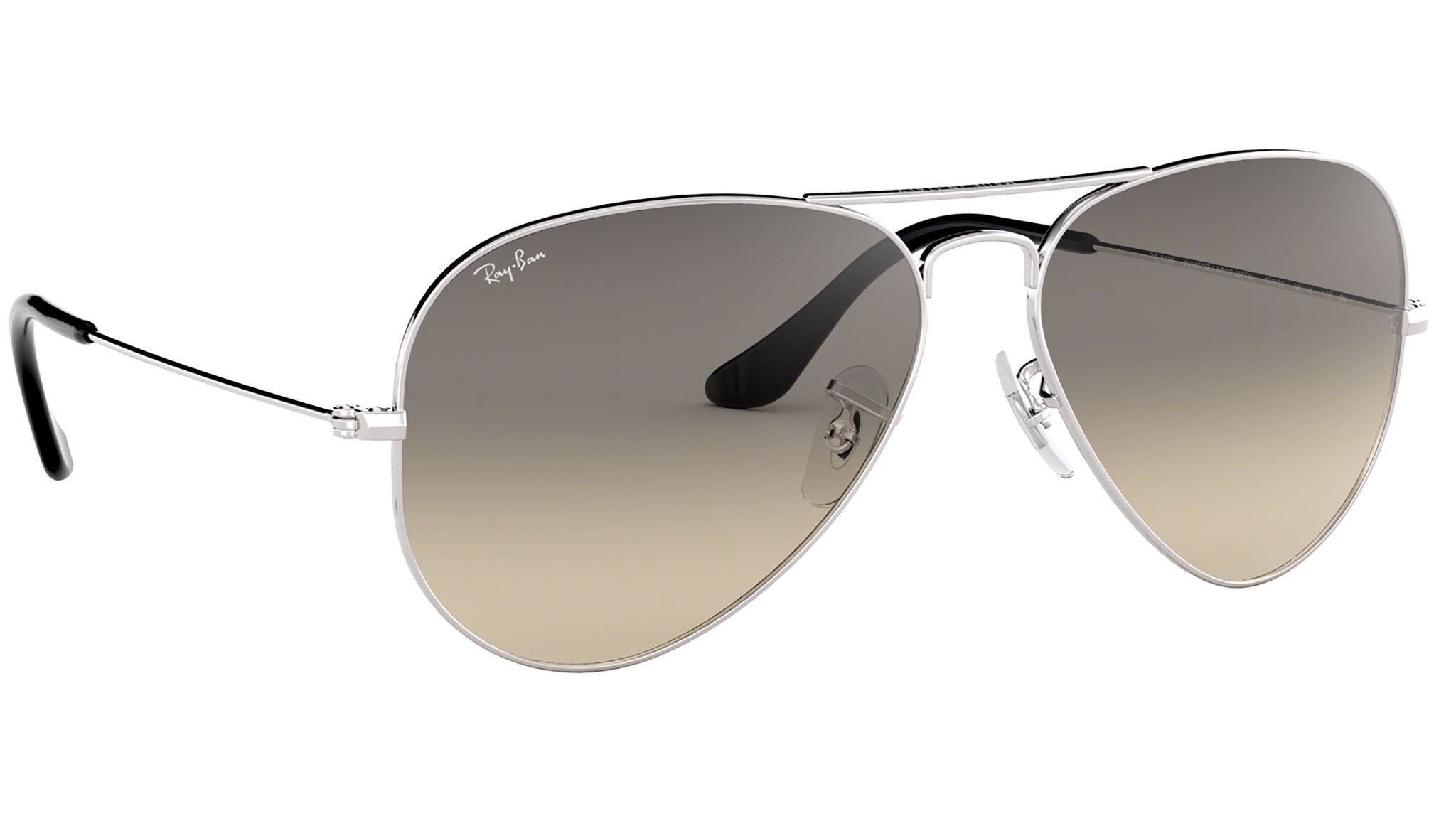 Aviator Gradient RB3025 003/32 Silver Grey