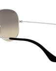 Aviator Gradient RB3025 003/32 Silver Grey