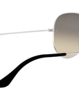 Aviator Gradient RB3025 003/32 Silver Grey