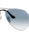 Aviator Gradient RB3025 003/3F Silver Blue