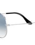 Aviator Gradient RB3025 003/3F Silver Blue