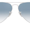 Aviator Gradient RB3025 003/3F Silver Blue