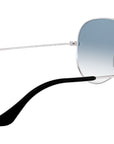 Aviator Gradient RB3025 003/3F Silver Blue