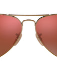 Aviator Flash Lenses RB3025 167/2K Bronze Red