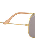 Aviator Washed Evolve RB3025 9064V8 Gold Grey