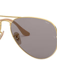 Aviator Washed Evolve RB3025 9064V8 Gold Grey