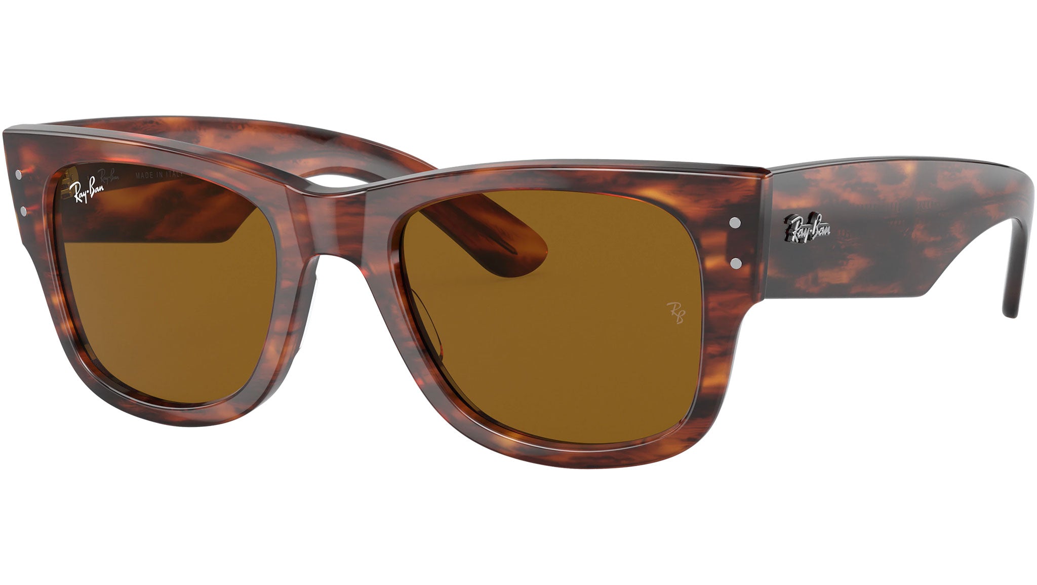 Mega Wayfarer RB0840S 954/33 striped havana